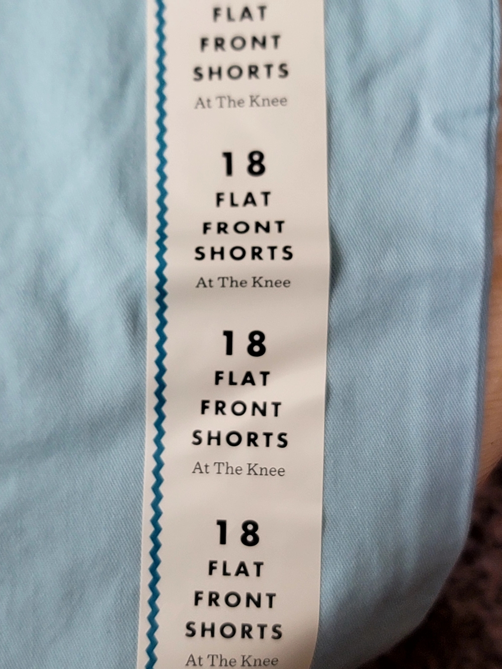 NWT Cat & Jack Boys Flat Front Shorts Mint Green Size 18 Boys Adjustable Waist - Picture 7 of 8